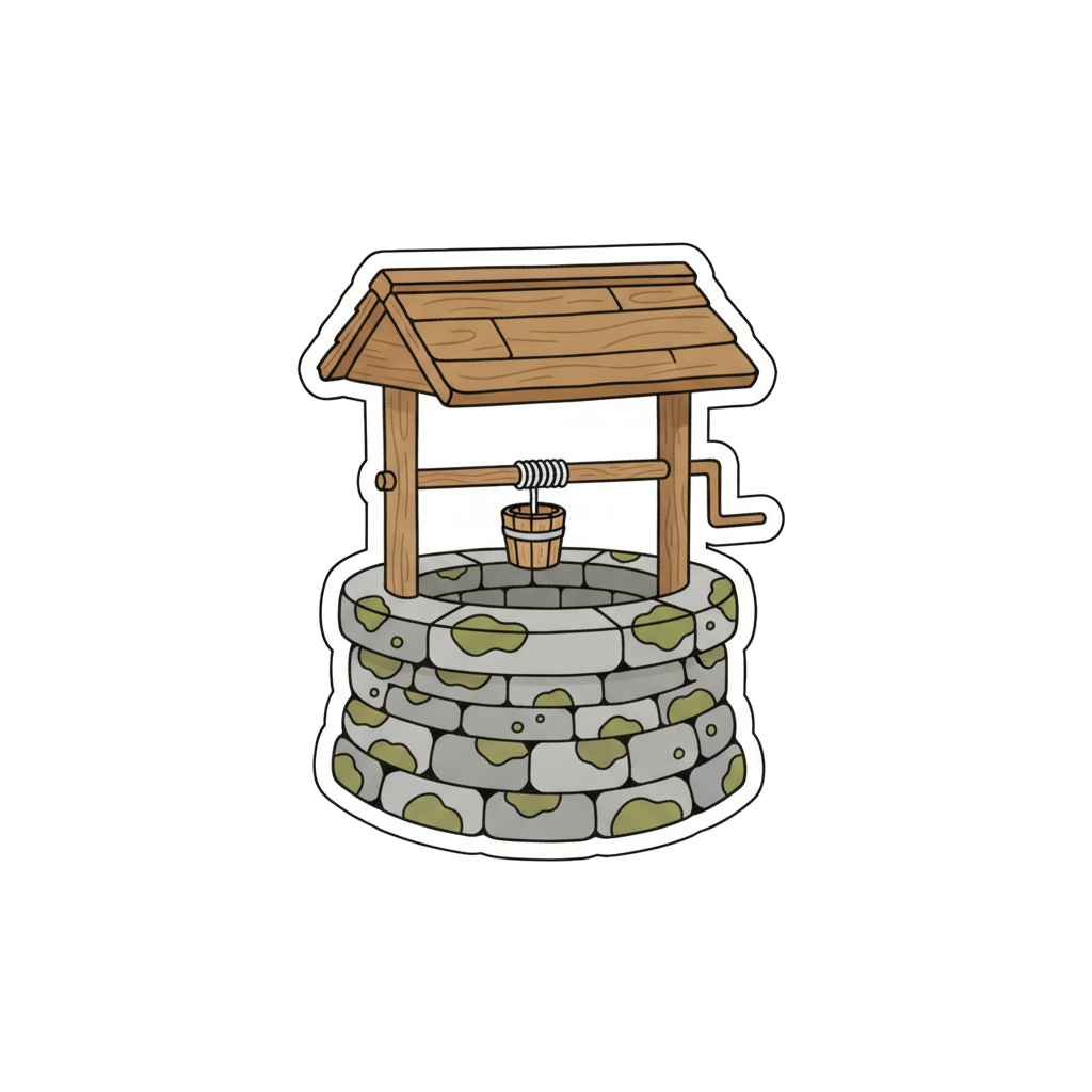 우물